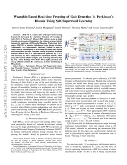 Wearable-Based Real-time Freezing of Gait Detection in Parkinson's
  Disease Using Self-Supervised Learning
