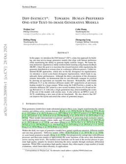 Diff-Instruct*: Towards Human-Preferred One-step Text-to-image
  Generative Models