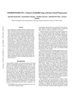 CHORDONOMICON: A Dataset of 666,000 Songs and their Chord Progressions