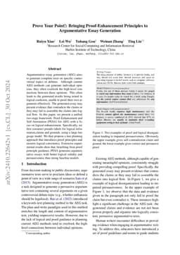 Prove Your Point!: Bringing Proof-Enhancement Principles to
  Argumentative Essay Generation