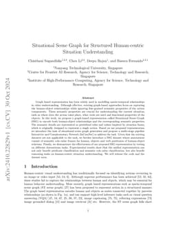 Situational Scene Graph for Structured Human-centric Situation Understanding