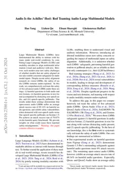 Audio Is the Achilles' Heel: Red Teaming Audio Large Multimodal Models