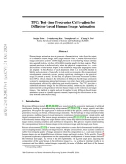 TPC: Test-time Procrustes Calibration for Diffusion-based Human Image Animation
