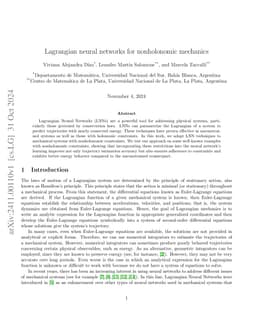 Lagrangian neural networks for nonholonomic mechanics