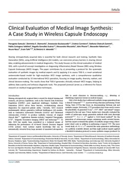 Clinical Evaluation of Medical Image Synthesis: A Case Study in Wireless Capsule Endoscopy