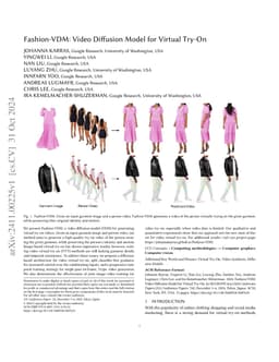 Fashion-VDM: Video Diffusion Model for Virtual Try-On