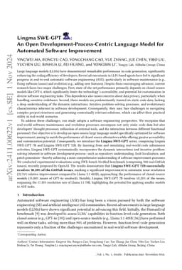 Lingma SWE-GPT: An Open Development-Process-Centric Language Model for
  Automated Software Improvement