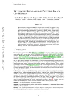 Beyond the Boundaries of Proximal Policy Optimization