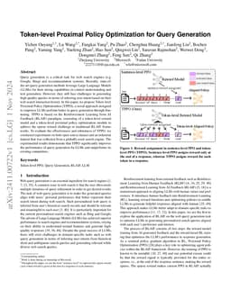 Token-level Proximal Policy Optimization for Query Generation