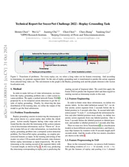 Technical Report for SoccerNet Challenge 2022 -- Replay Grounding Task