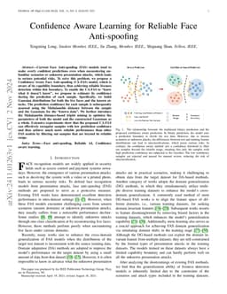 Confidence Aware Learning for Reliable Face Anti-spoofing