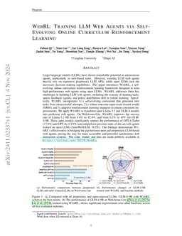 WebRL: Training LLM Web Agents via Self-Evolving Online Curriculum Reinforcement Learning