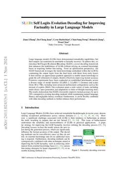 SLED: Self Logits Evolution Decoding for Improving Factuality in Large
  Language Models