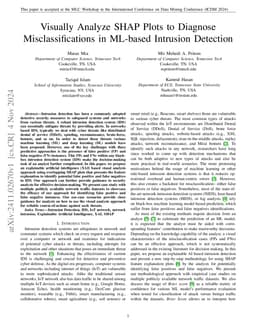 Visually Analyze SHAP Plots to Diagnose Misclassifications in ML-based
  Intrusion Detection