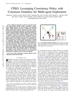 CPIG: Leveraging Consistency Policy with Intention Guidance for
  Multi-agent Exploration
