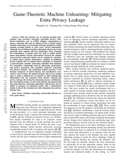 Game-Theoretic Machine Unlearning: Mitigating Extra Privacy Leakage