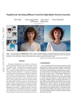 MegaPortrait: Revisiting Diffusion Control for High-fidelity Portrait
  Generation