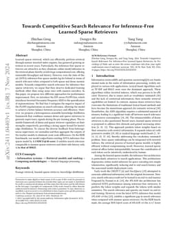 Towards Competitive Search Relevance For Inference-Free Learned Sparse
  Retrievers
