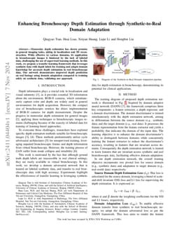 Enhancing Bronchoscopy Depth Estimation through Synthetic-to-Real Domain
  Adaptation
