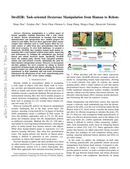DexH2R: Task-oriented Dexterous Manipulation from Human to Robots