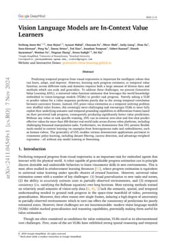 Vision Language Models are In-Context Value Learners