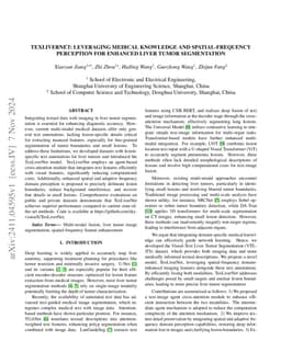 TexLiverNet: Leveraging Medical Knowledge and Spatial-Frequency
  Perception for Enhanced Liver Tumor Segmentation