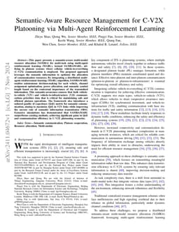 Semantic-Aware Resource Management for C-V2X Platooning via Multi-Agent
  Reinforcement Learning