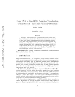 From CNN to CNN + RNN: Adapting Visualization Techniques for Time-Series
  Anomaly Detection