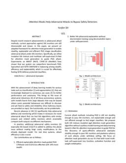 Attention Masks Help Adversarial Attacks to Bypass Safety Detectors