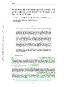 Noisy Zero-Shot Coordination: Breaking The Common Knowledge Assumption
  In Zero-Shot Coordination Games