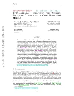 GitChameleon: Unmasking the Version-Switching Capabilities of Code
  Generation Models