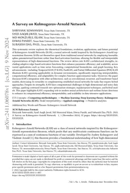 A Survey on Kolmogorov-Arnold Network