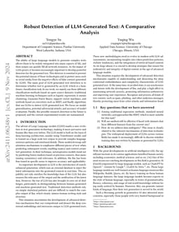 Robust Detection of LLM-Generated Text: A Comparative Analysis