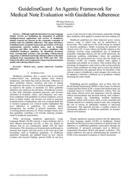 GuidelineGuard: An Agentic Framework for Medical Note Evaluation with
  Guideline Adherence