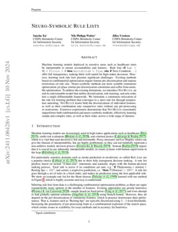 Neuro-Symbolic Rule Lists