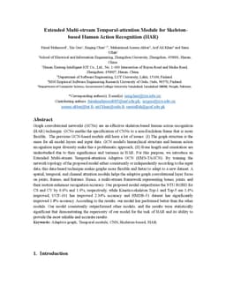 Extended multi-stream temporal-attention module for skeleton-based human
  action recognition (HAR)