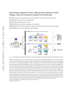 Script-Strategy Aligned Generation: Aligning LLMs with Expert-Crafted
  Dialogue Scripts and Therapeutic Strategies for Psychotherapy