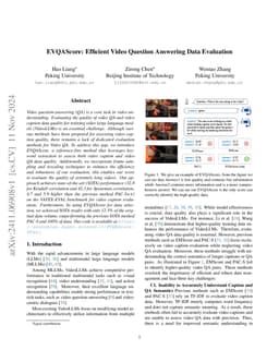 EVQAScore: A Fine-grained Metric for Video Question Answering Data Quality Evaluation
