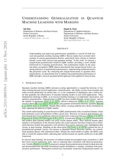 Understanding Generalization in Quantum Machine Learning with Margins