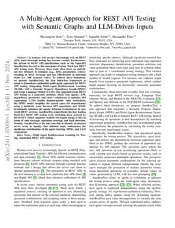 A Multi-Agent Approach for REST API Testing with Semantic Graphs and LLM-Driven Inputs