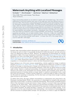Watermark Anything with Localized Messages