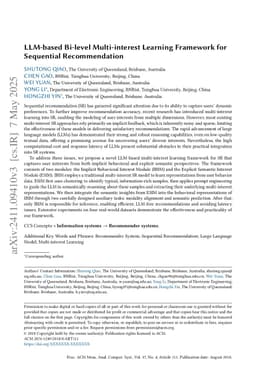 LLM-based Bi-level Multi-interest Learning Framework for Sequential Recommendation