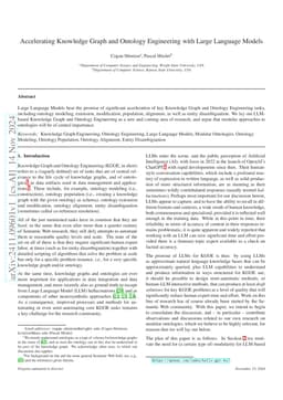 Accelerating Knowledge Graph and Ontology Engineering with Large
  Language Models