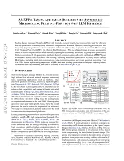 AMXFP4: Taming Activation Outliers with Asymmetric Microscaling
  Floating-Point for 4-bit LLM Inference