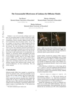 The Unreasonable Effectiveness of Guidance for Diffusion Models