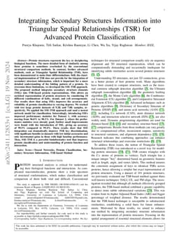 Integrating Secondary Structures Information into Triangular Spatial
  Relationships (TSR) for Advanced Protein Classification
