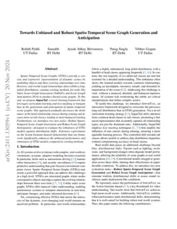 Towards Unbiased and Robust Spatio-Temporal Scene Graph Generation and Anticipation