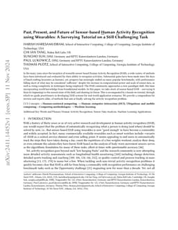 Past, Present, and Future of Sensor-Based Human Activity Recognition Using Wearables: A Surveying Tutorial on a Still Challenging Task