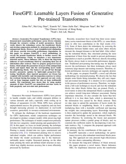 FuseGPT: Learnable Layers Fusion of Generative Pre-trained Transformers