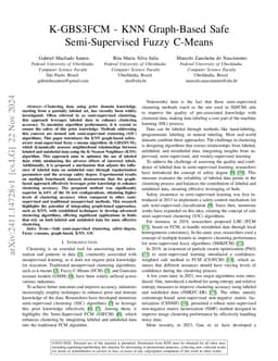 K-GBS3FCM -- KNN Graph-Based Safe Semi-Supervised Fuzzy C-Means